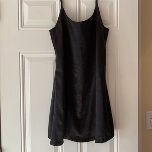 URBAN OUTFITTERS silence and noise black slip dress